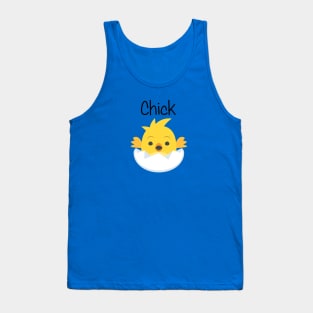 Yellow Chicky Chick Tank Top